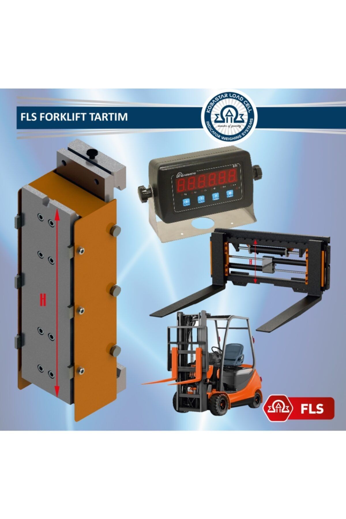 Kobastar Fls Forklift Kantarı