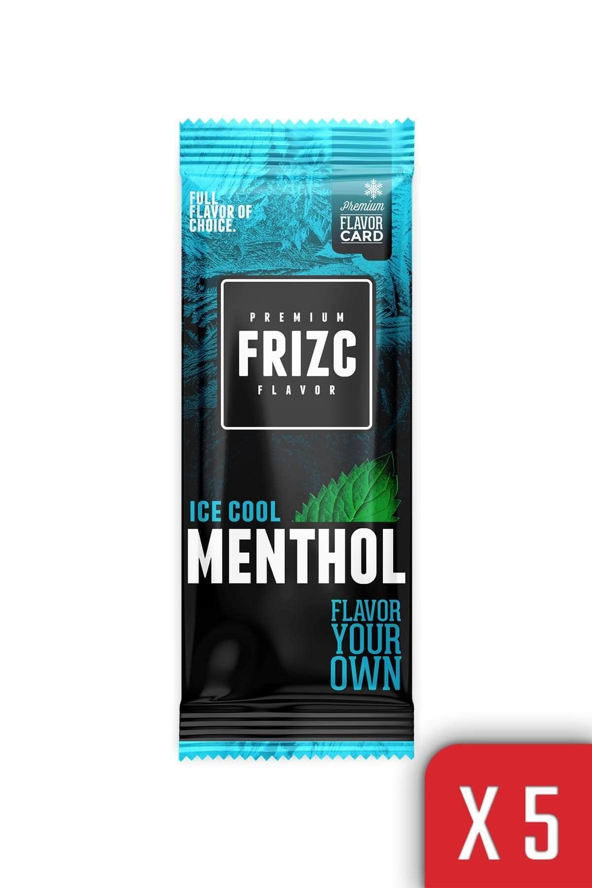 frizc Aroma Kartı Ice Cool Mentol 5'li Paket