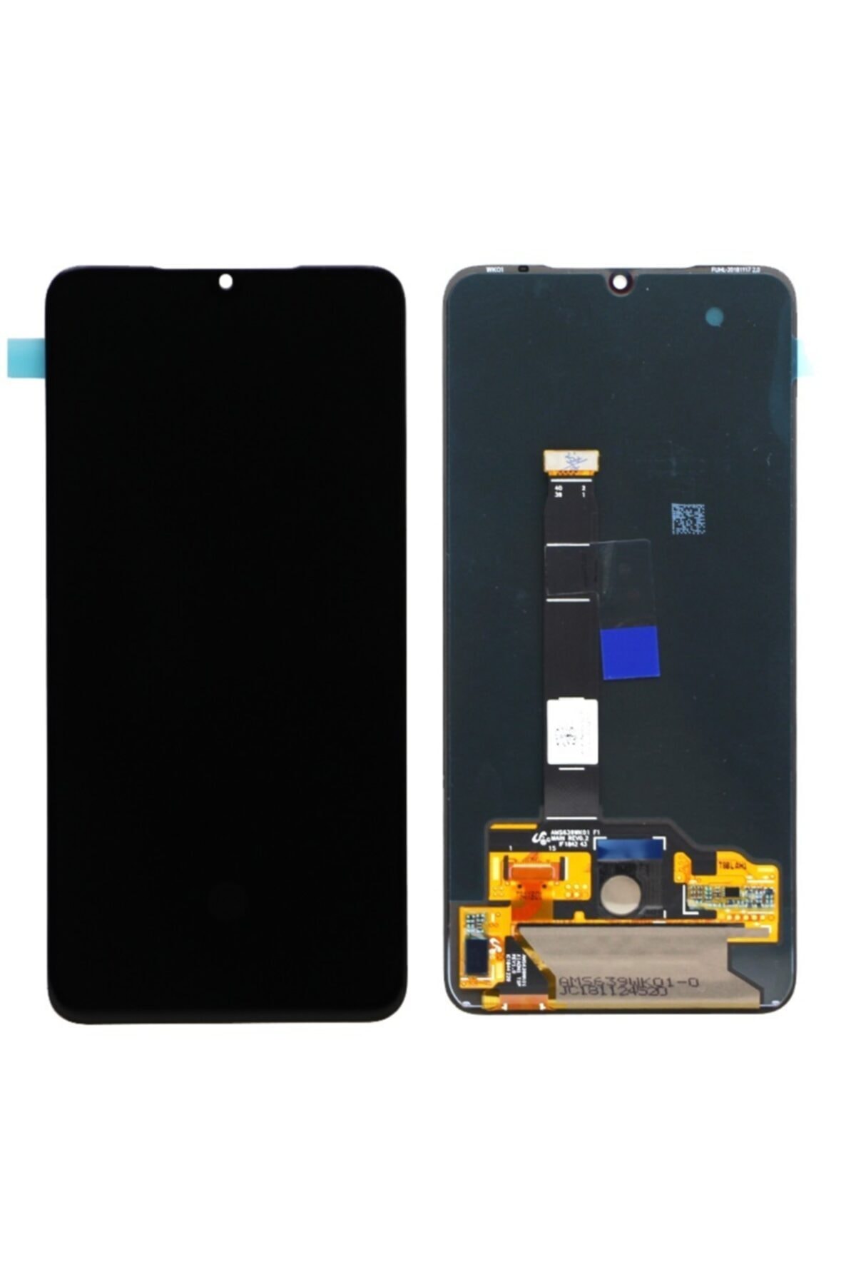 E&TTrade Xiaomi Mi 9 Lcd Ekran Ve Dokunmatik-siyah+tamir Seti+ekran Koruyucu
