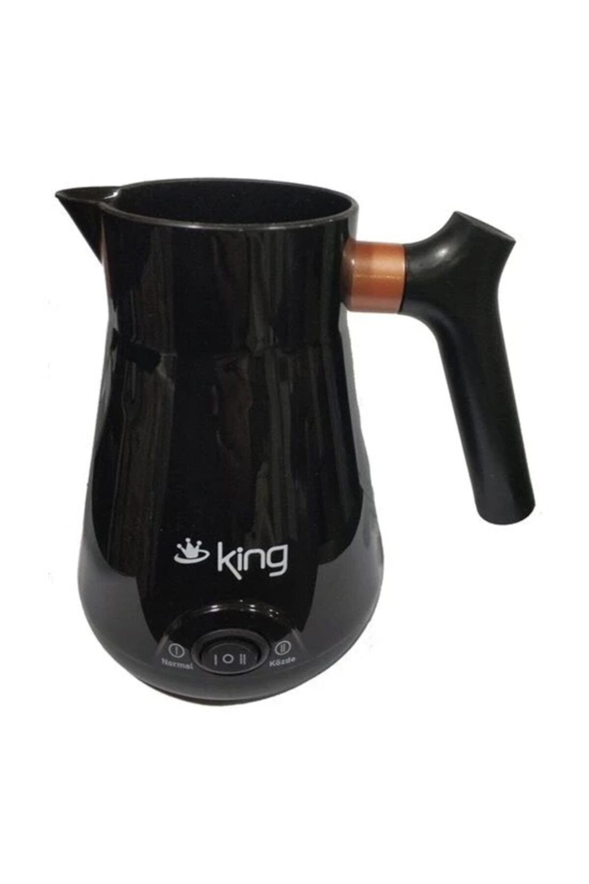 Kıng Kong Kıng Keyıflı K-446 Sıyah Turk Kahve Makinası Közde Pişirme