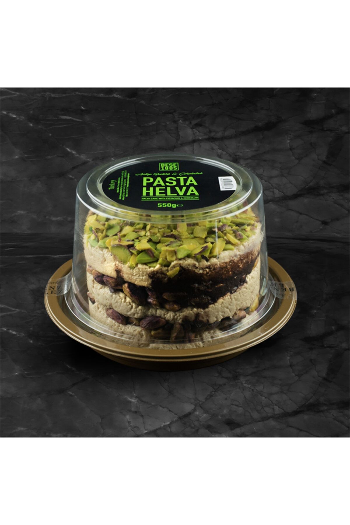 TRUE NORTH Beşe Antep Fıstıklı & Çikolatalı Pasta Helva