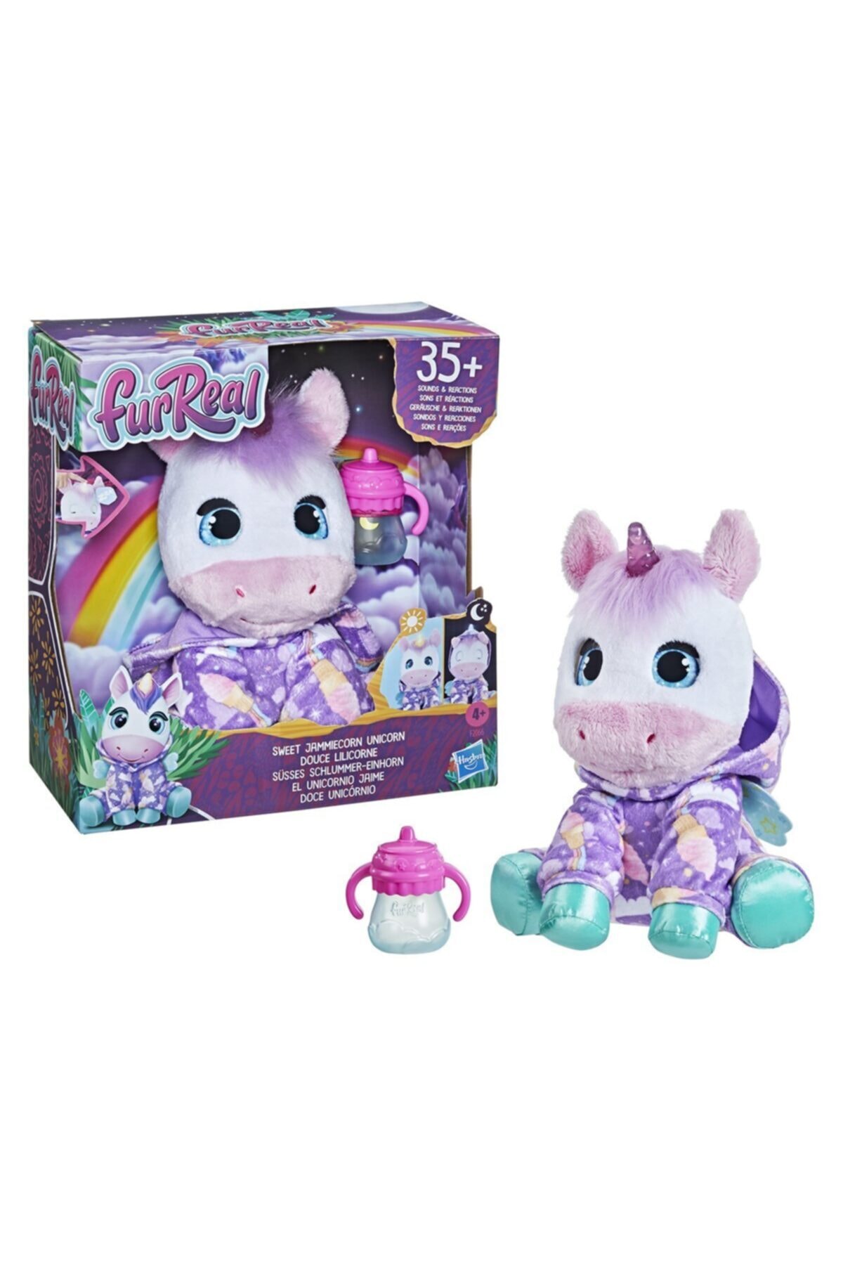 Sunman F2066 Furreal Uyku Arkadaşım Unicorn Sweet Jammiecorn