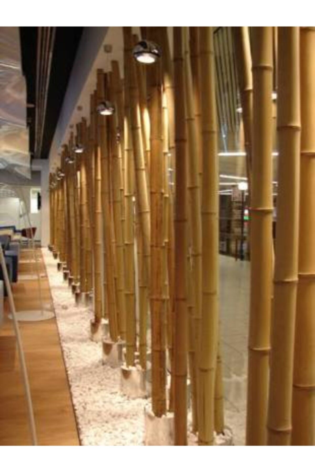 Bahçem Kalın Bambu Çubuğu 8-9 Cm 1 Metre 3 Adet