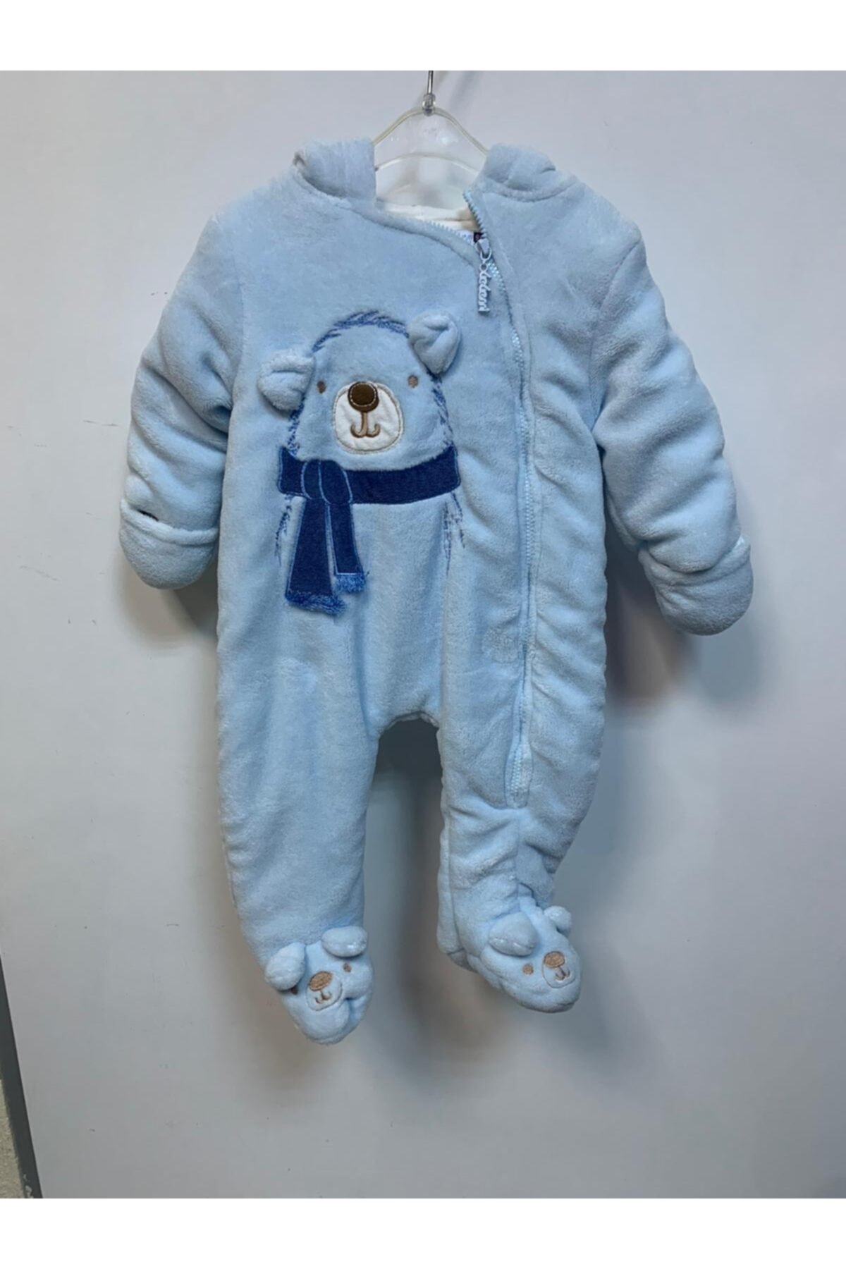 Bebessi Erkek Bebek Mavi Welsoft Astronot Tulum