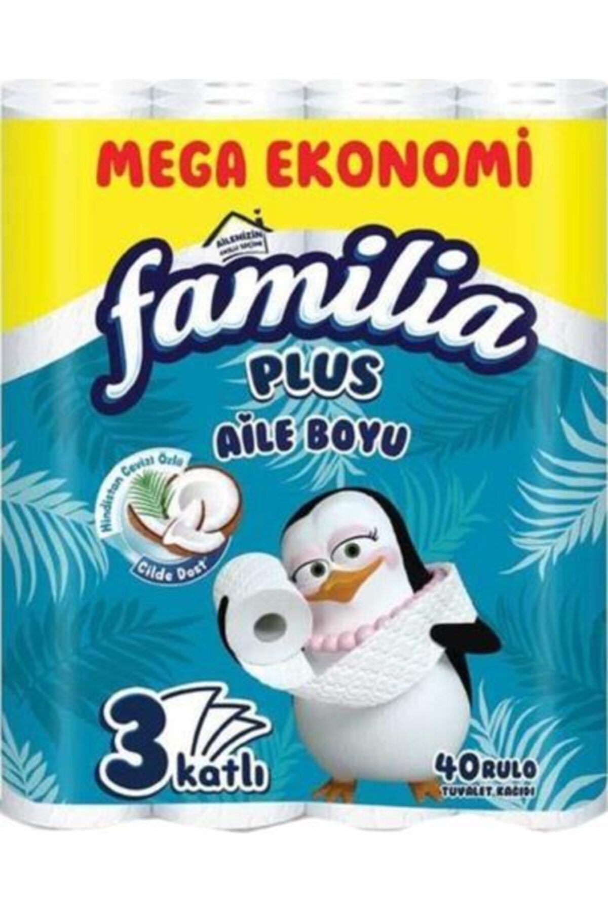 familia Familya Tuv. Kağ. Plus Hindistan Cevizi Özlü 40lı