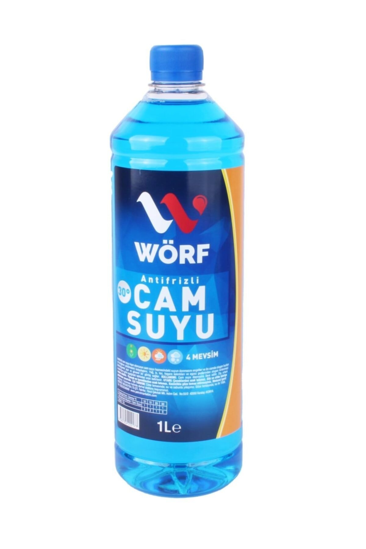 WÖRF Antifirizli Cam Suyu 1 Litre 30 °c Ymn