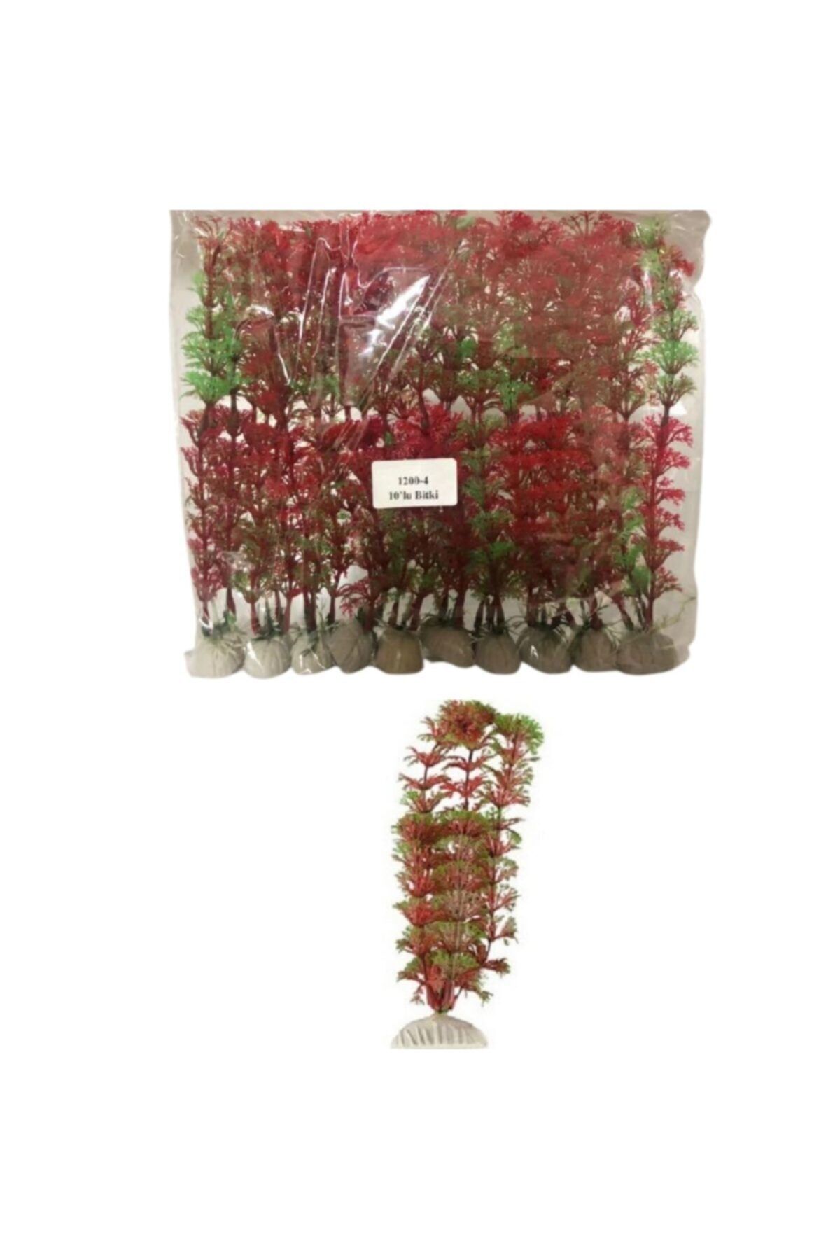 Has 10 Adet Akvaryum Plastik Bitki Yapay Bitki 20 Cm No 9