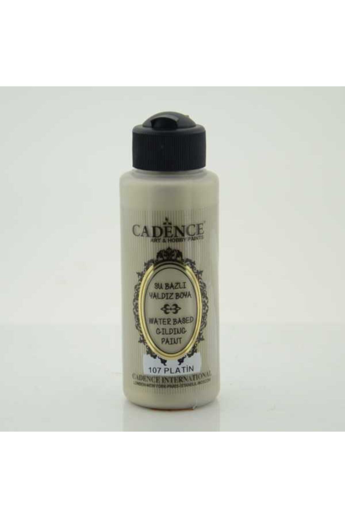 Cadence Su Bazlı Yaldız 120 ml. 107 Platin