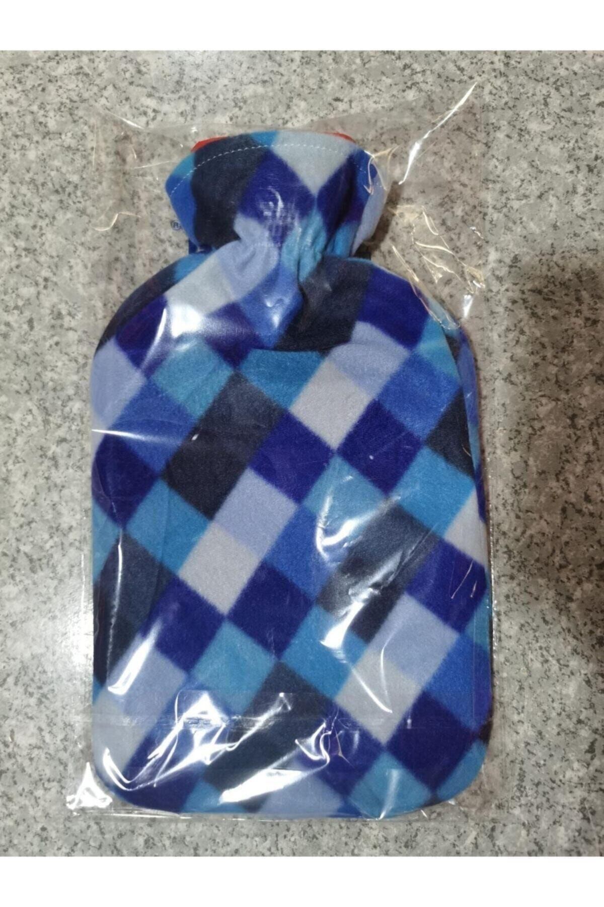 ARTİMED Mavi Renk Termofor Polar Kılıflı Sıcak Su Torbası 2 Lt.