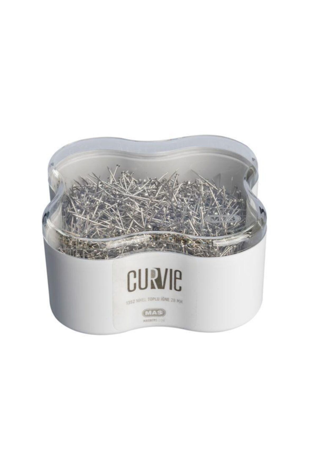 Mas Curvie Nikel Toplu Iğne 28mm 250 Gr. 1352
