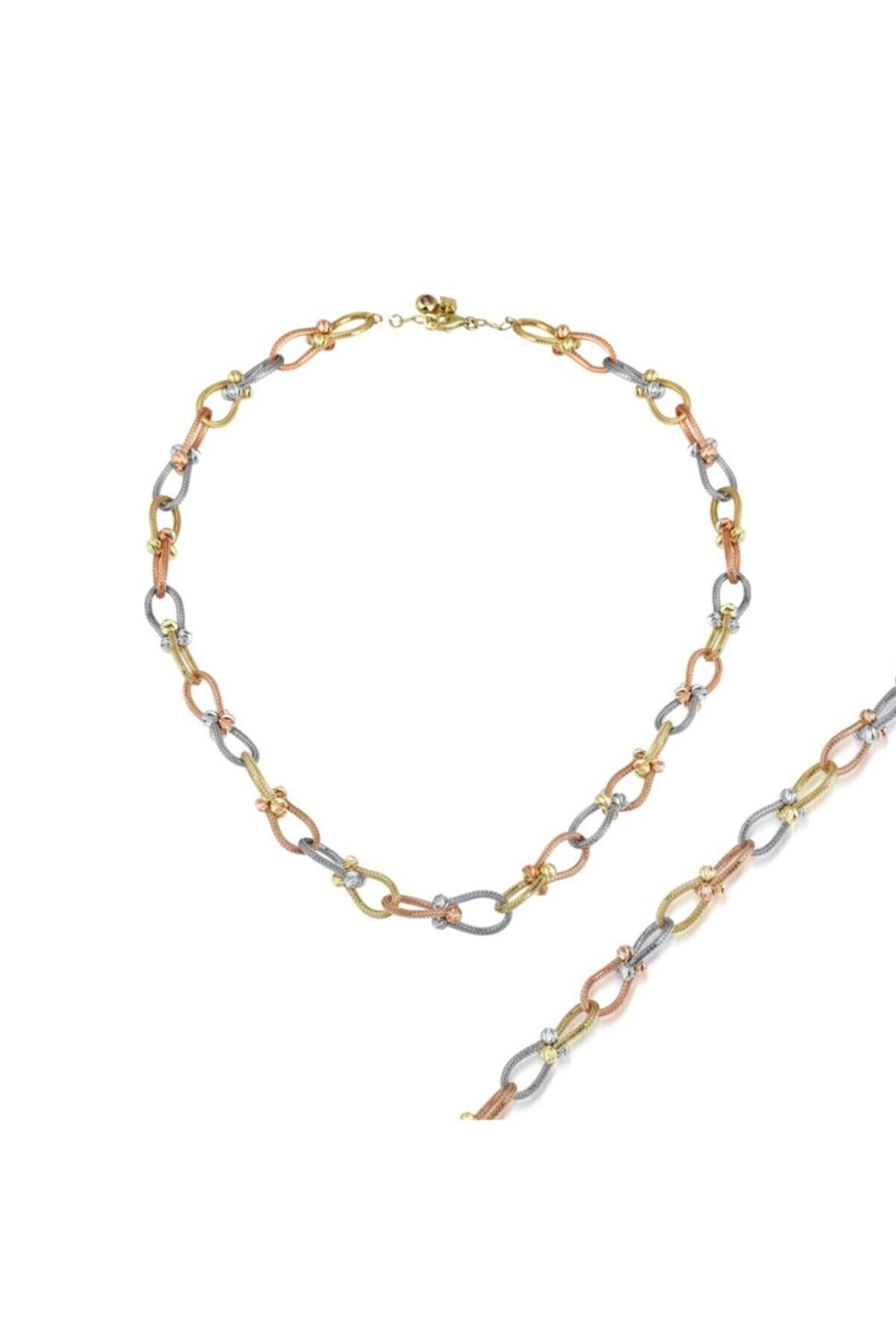 Ema Jewellery Altın Ikili Set