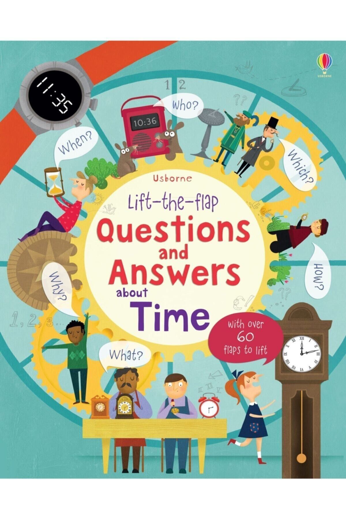 Usborne Lift-the-flap Questions And Answers About Time