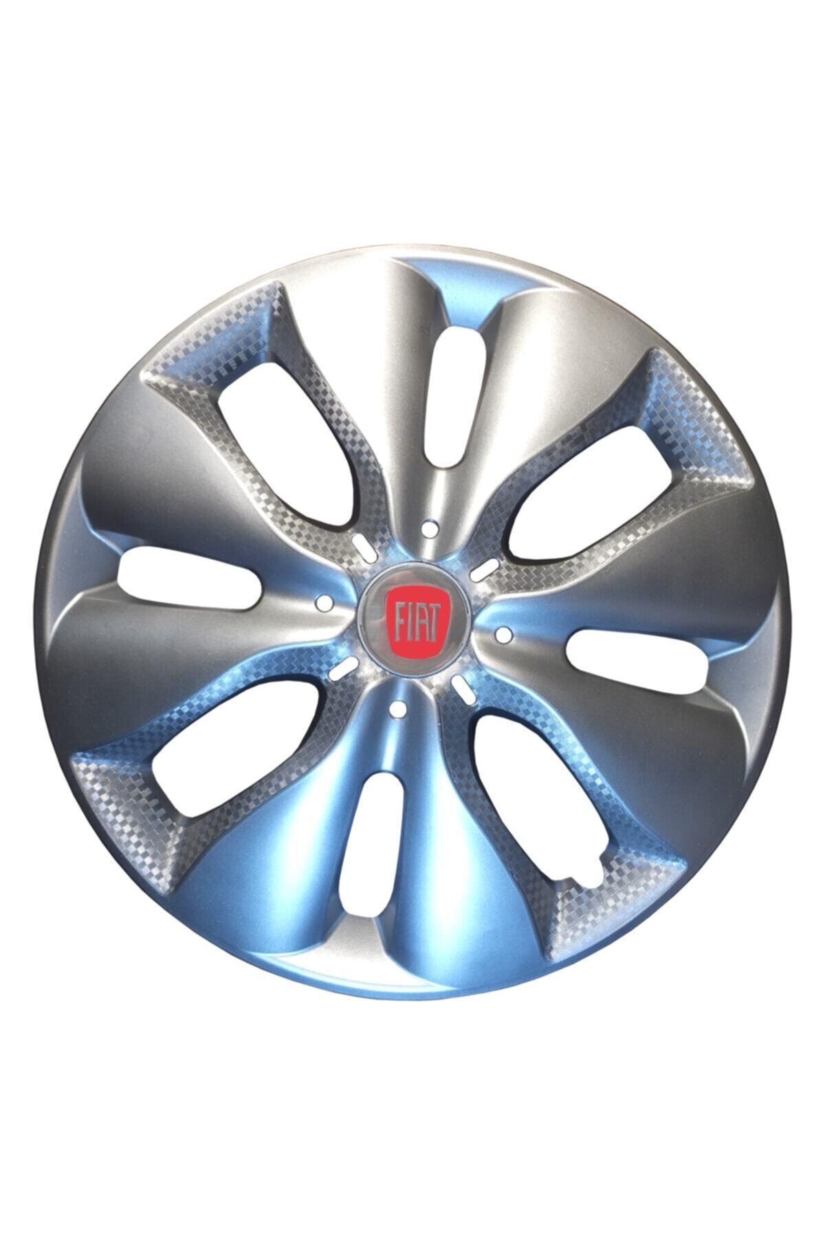 ZG OTO Kırılmaz Fiat Linea 15 Inç Kırılmaz Jant Kapağı Takım 4 Adet