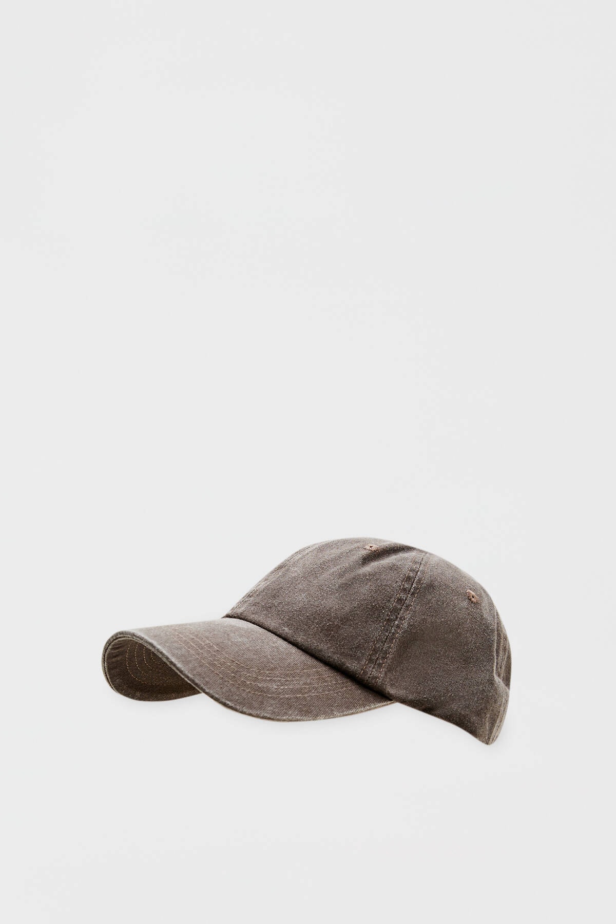 Pull & Bear Basic Soluk Efektli Şapka