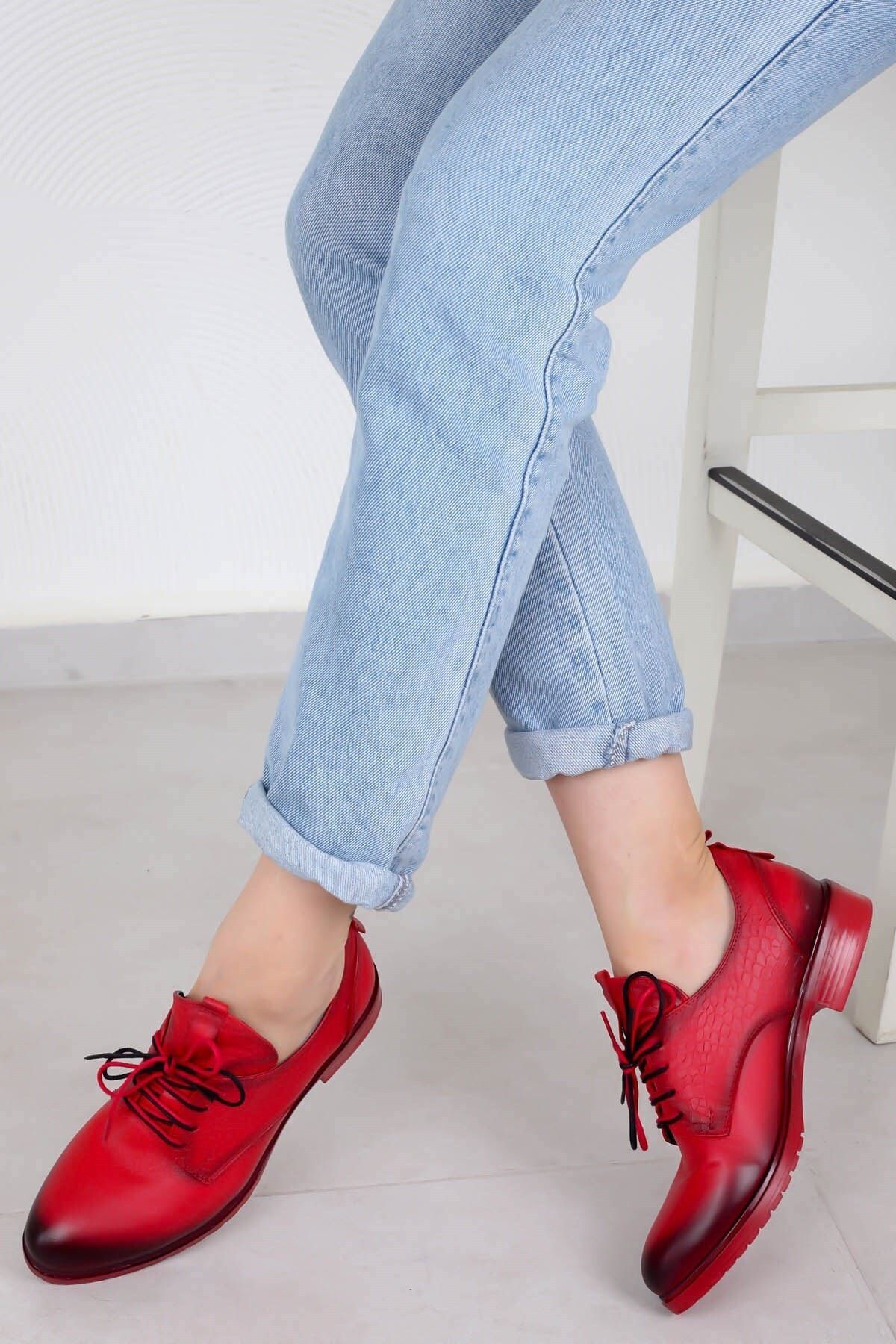 Tinka Bell Shoes Kadın Kırmızı Günlük Ayakkabı 334