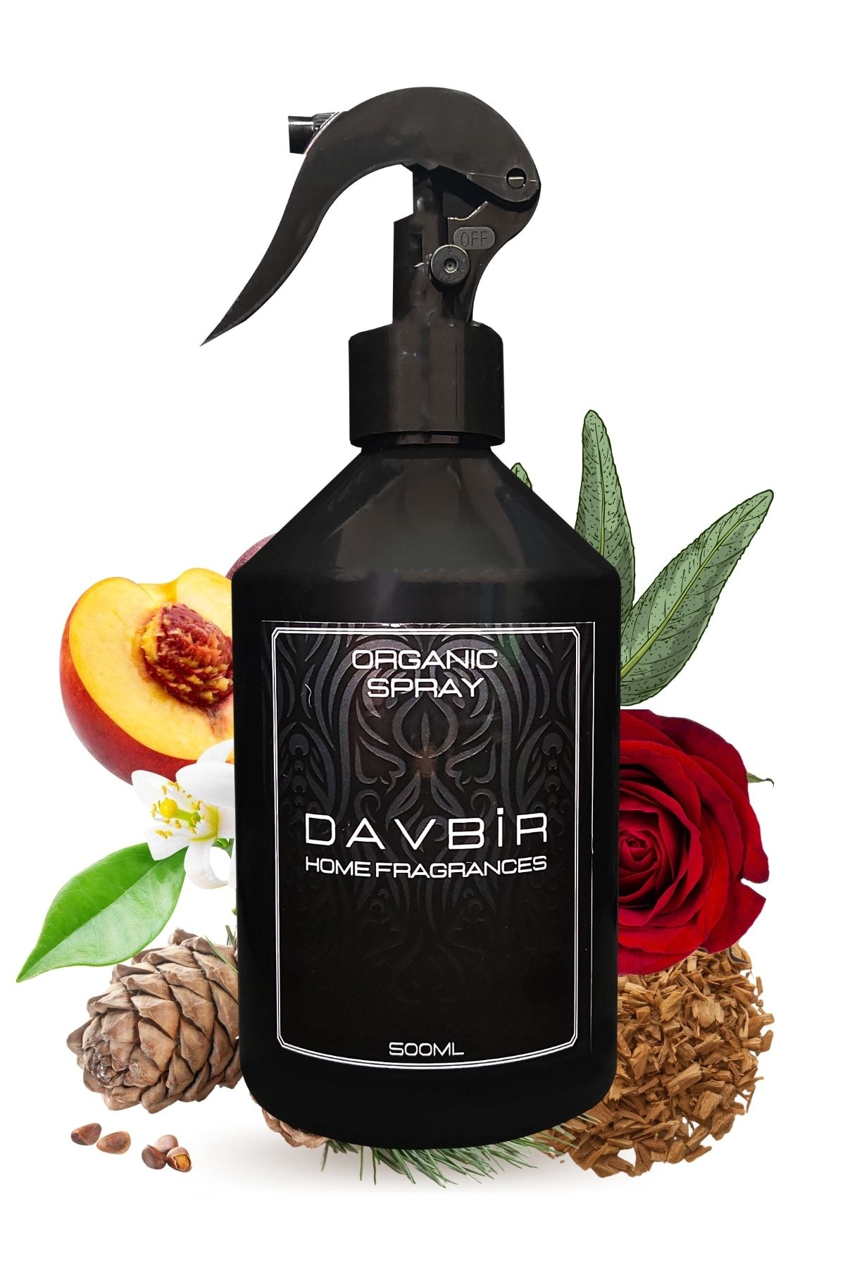 Davbir Çiçek Aşkı Oda Ve Çamaşır Spreyi Floral Doğal Oda Ve Kumaş Kokusu Tavsiye Muazzam 500 ml