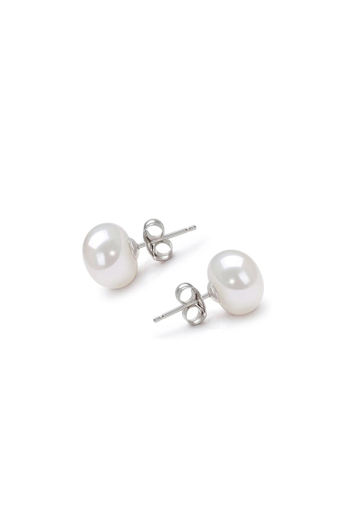 Chavin Ufak 6 Mm. Gerçek Inci Gümüş Küpe Dg90-6