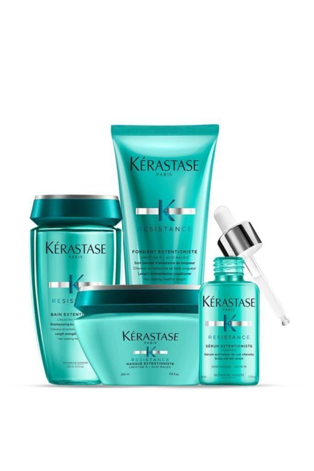 Kerastase Extentioniste Sağlıklı Görünümlü Uzun Saçlar Için 4'lü Bakım Seti