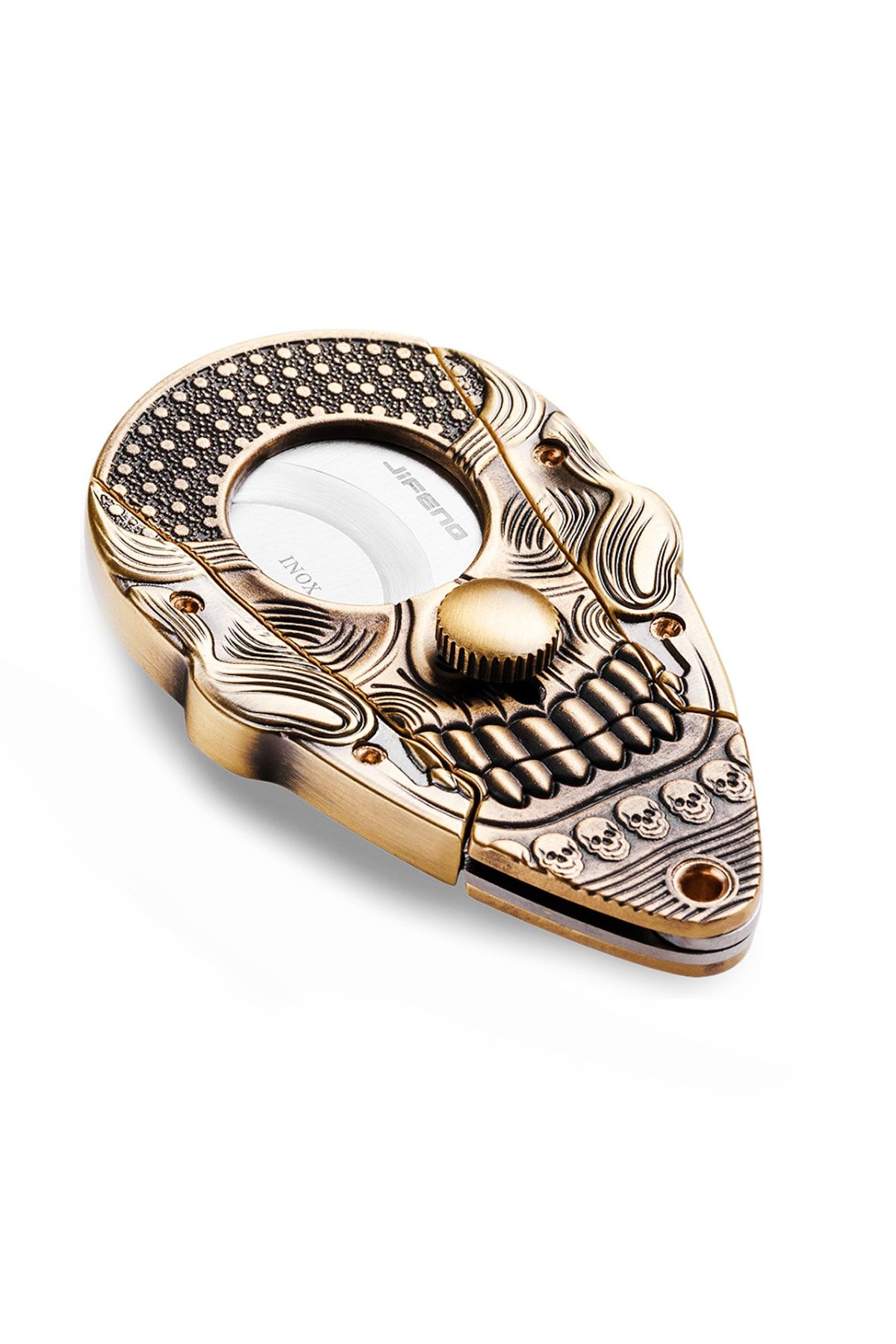 Jifeng Inox Gold Komple Çelik Kurukafa Puro Makası Kesici Kb01sr