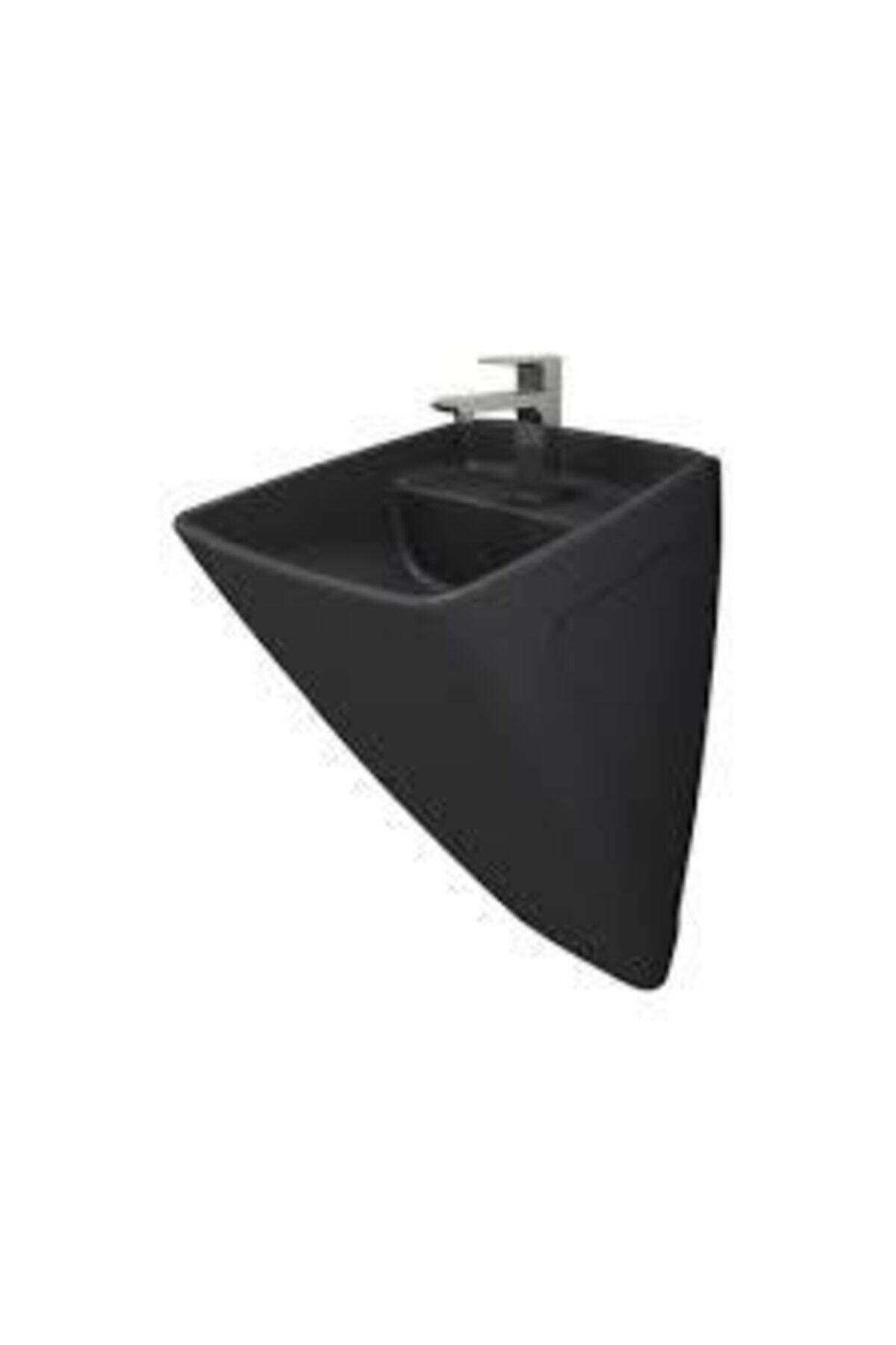 Bocchi Firenze Asma Monoblok Lavabo (49x48 Cm) Mat Antrasit