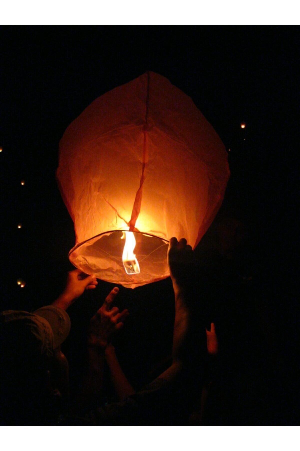 Jetcom 2 Adet Dilek Balonu Dilek Feneri Gece Gökyüzü Dilek Balonu