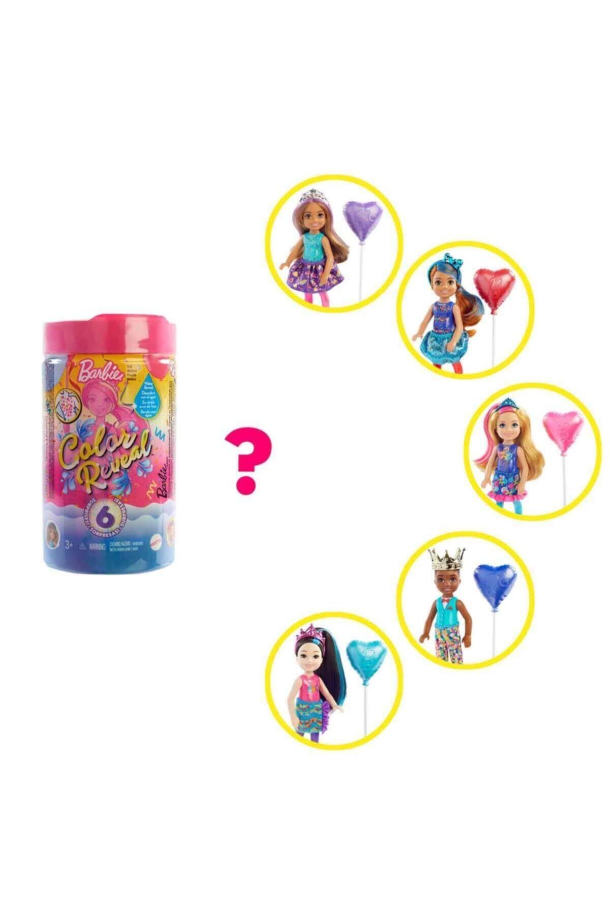 Barbie Color Reveal Renk Değiştiren Sürpriz Chelsea Parti Serisi - Seri 4 Gwc62