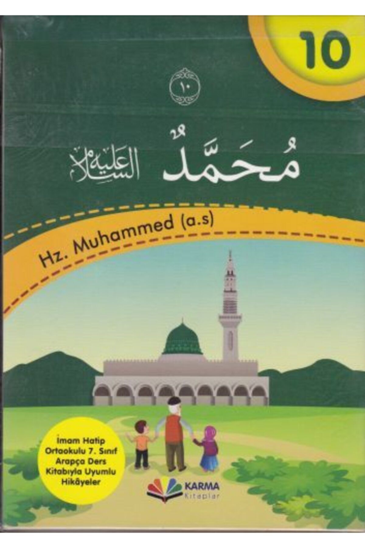 Karma Kitaplar Imam Hatip Ortaokulu 7. Sınıf Arapça Ders Kitabıyla Uyumlu Hikayeler (10 Kitap)