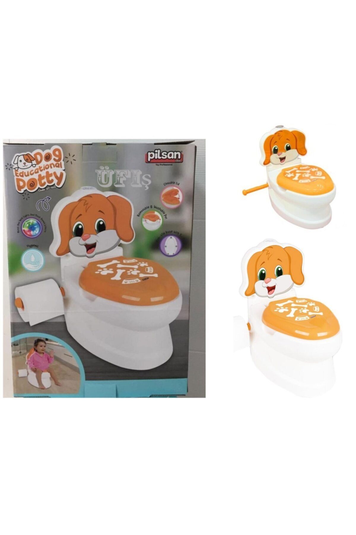 NEW BABY TREND Pilsan Eğitici Eğlenceli Tuvalet