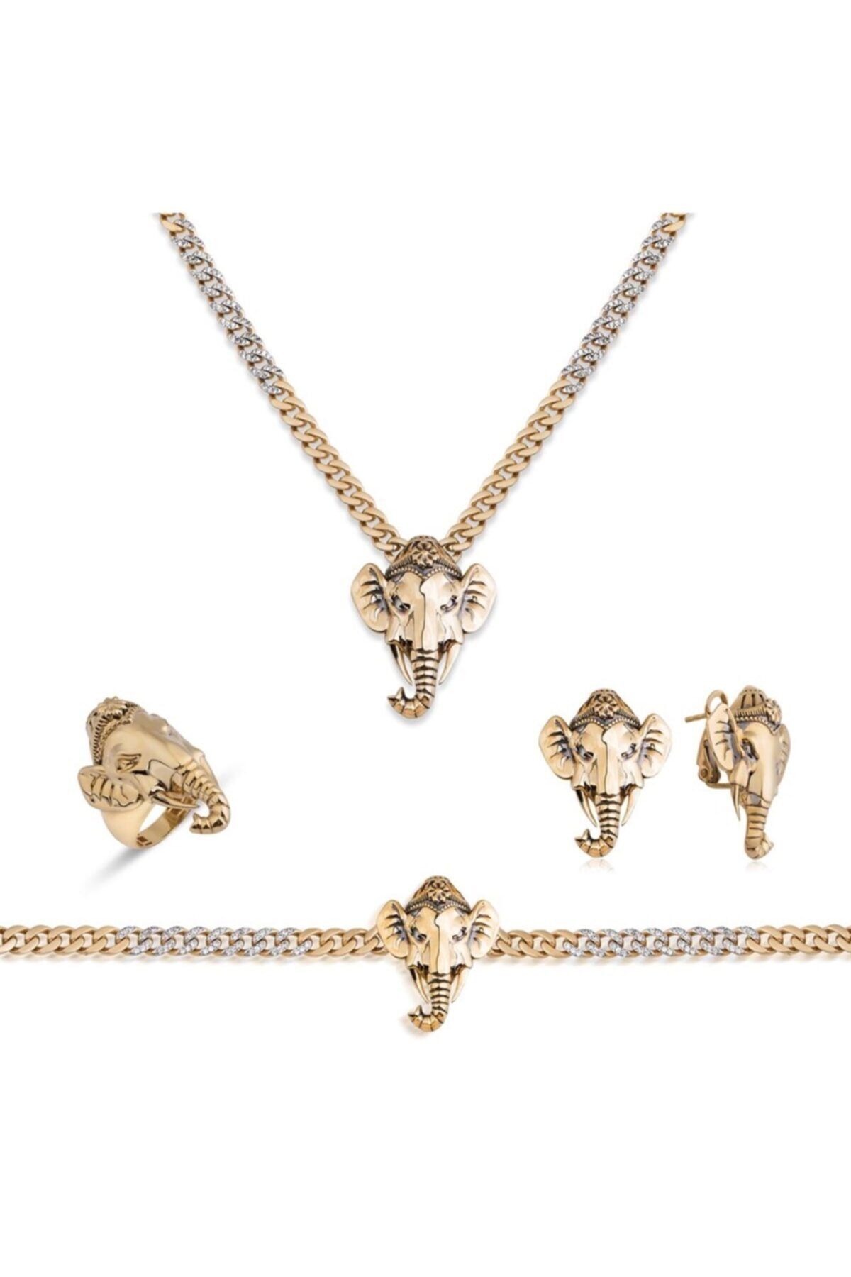Ema Jewellery Fil Figürlü Gurmet Set