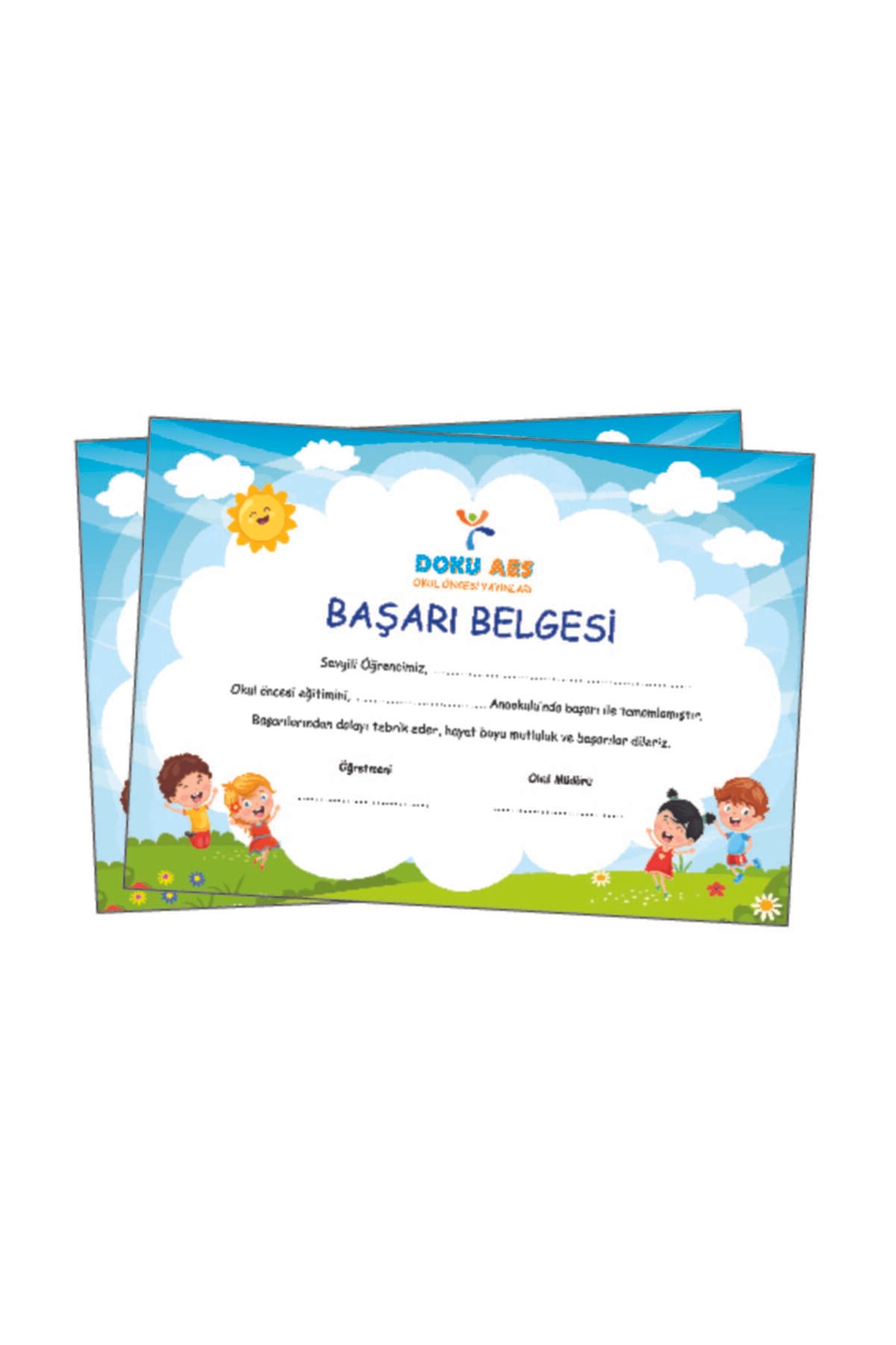 Doku AES Yayınları Başarı Belgesi