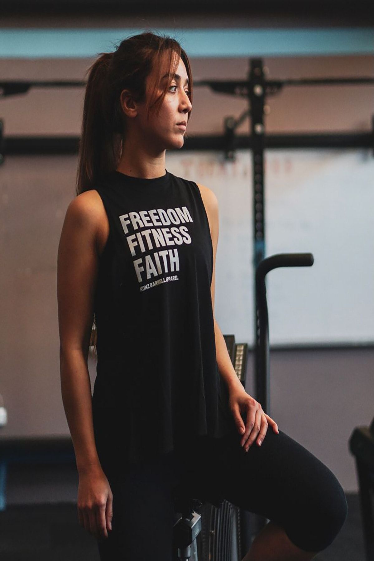 KDNZ Crossfit Freedom T-shirt Kadın