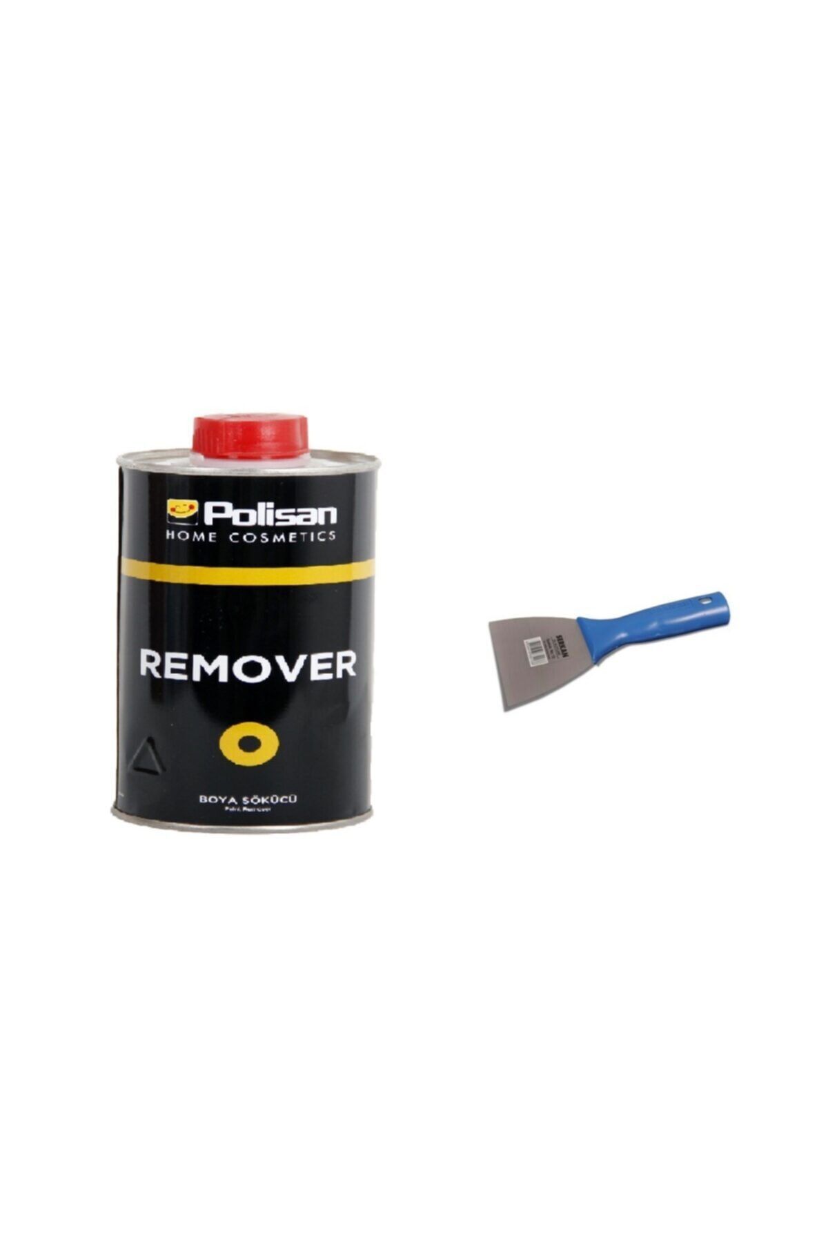 Polisan Remover Boya Sökücü 0,75 lt + Kazıma Spatulası 10c m