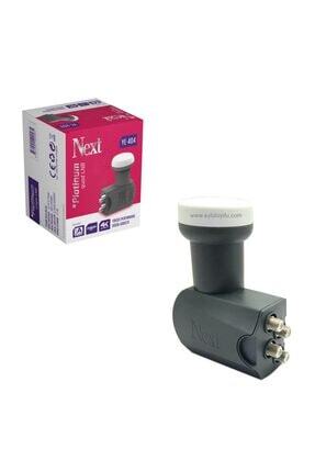 Yeni Lnb 4'lü (Twin) Platınum Dörtlü 0.1db 4K Next YE-404 Full Hd 3D Tüm Uydu Cihazlarıyla Uyumludur Image 0
