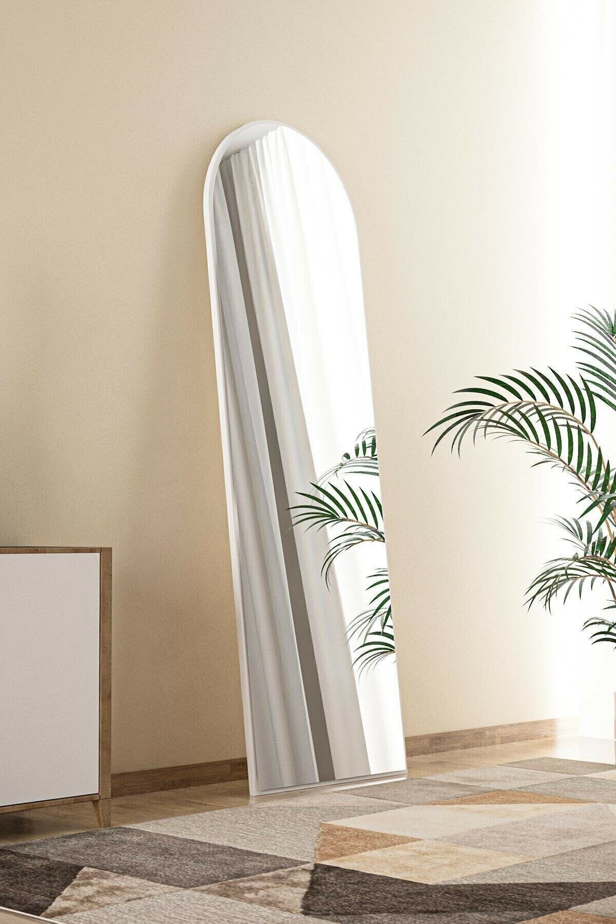 HomeTasarım Antre Koridor Konsol Duvar Salon Banyo Wc Ofis Yatak Odası Boy Ayna 40 X 120 Cm Kubbe