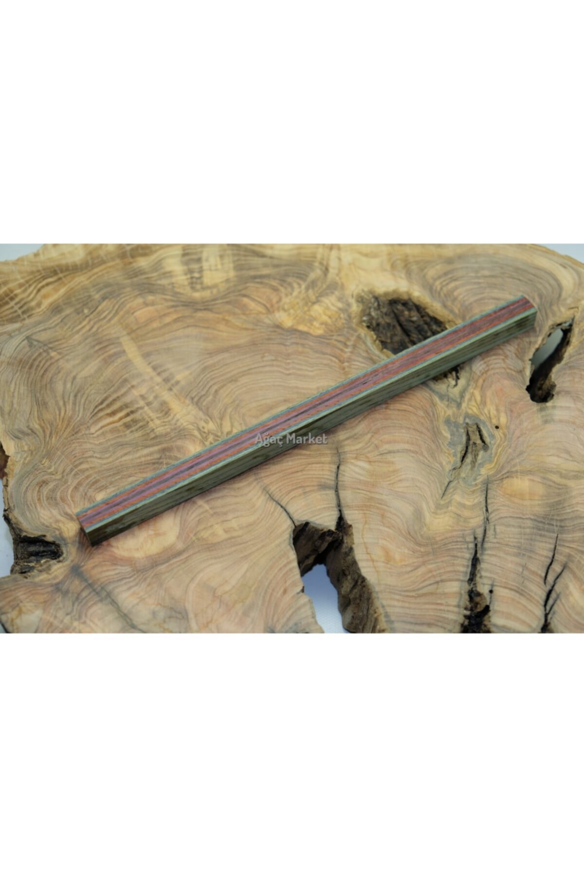 Ağaç Market 5 Renk Ağaç Tesbihlik Çıta