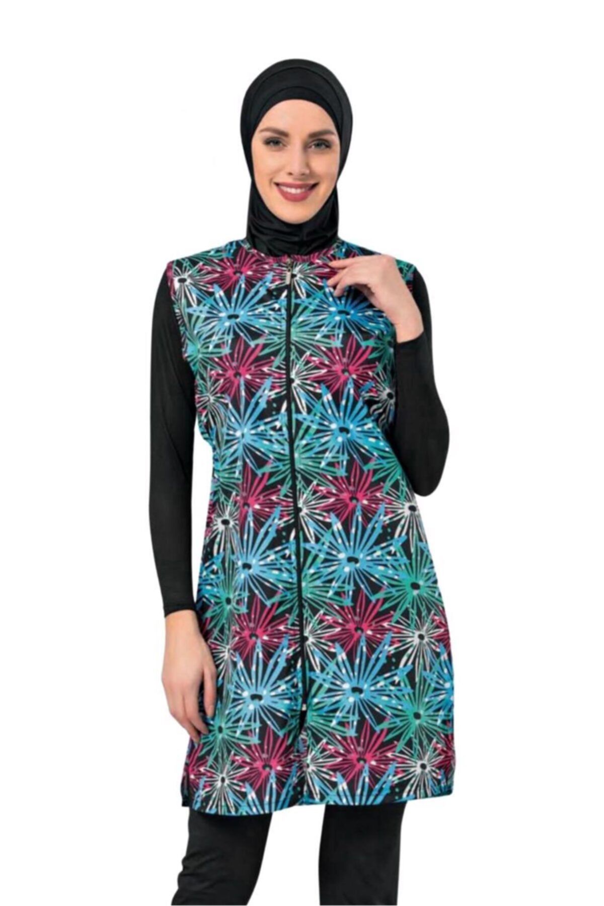 TRENDTESETTÜR Çiçek Desenli Haşema 0912