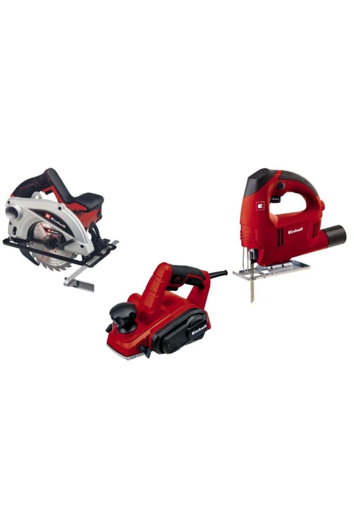 Einhell Tc-cs 1250 Daire Testere Tc-pl 750 Planya Tc-js 60 Dekupaj Testere Ahşap Usta Seti