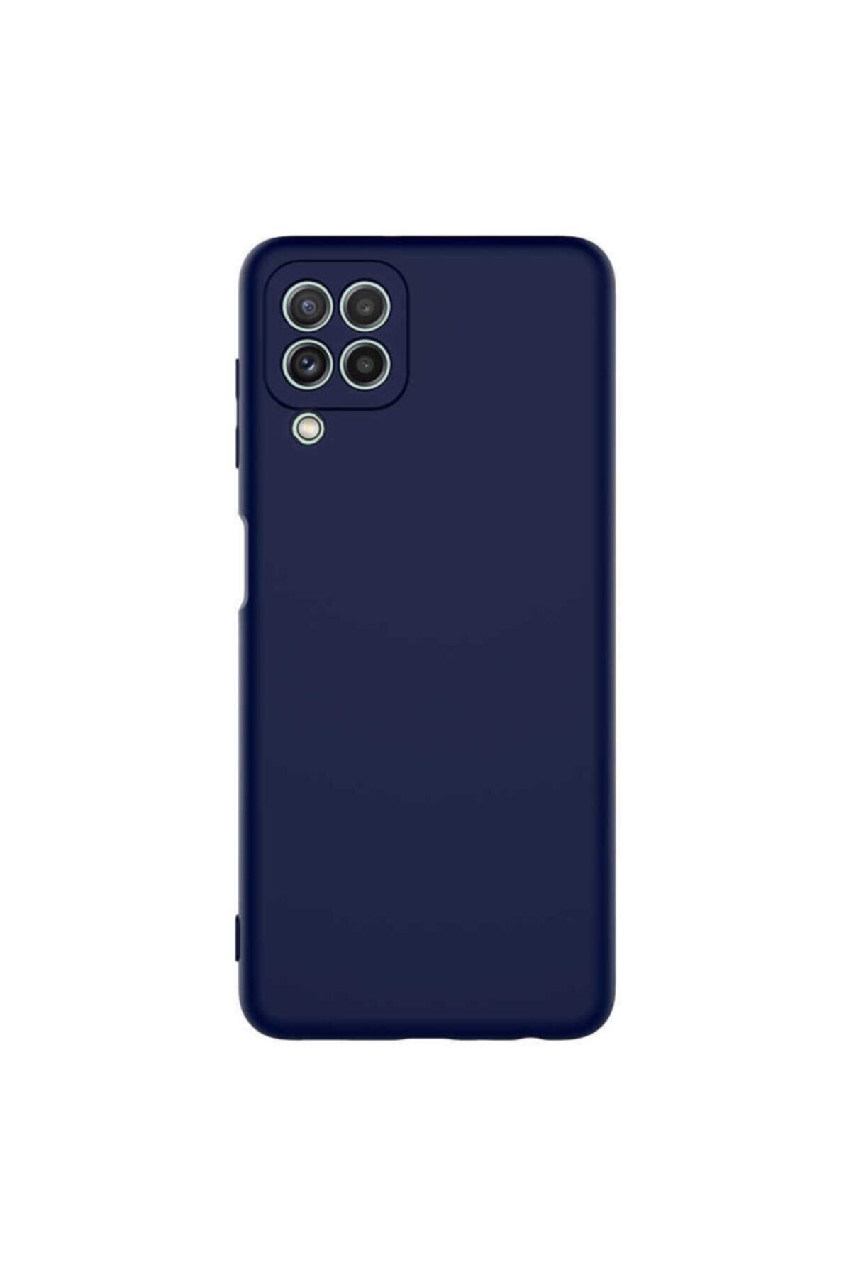 Samsung Galaxy M32 Uyumlu Kılıf Lansman Içi Kadife Yumuşak Dokulu Silikon Kapak