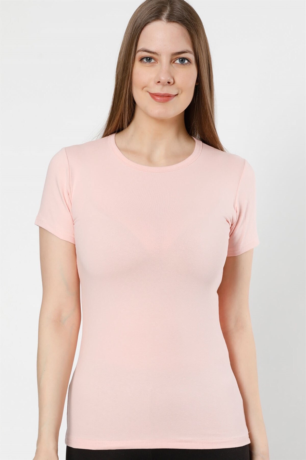 Moda Çizgi Kısa Kol Body 232p