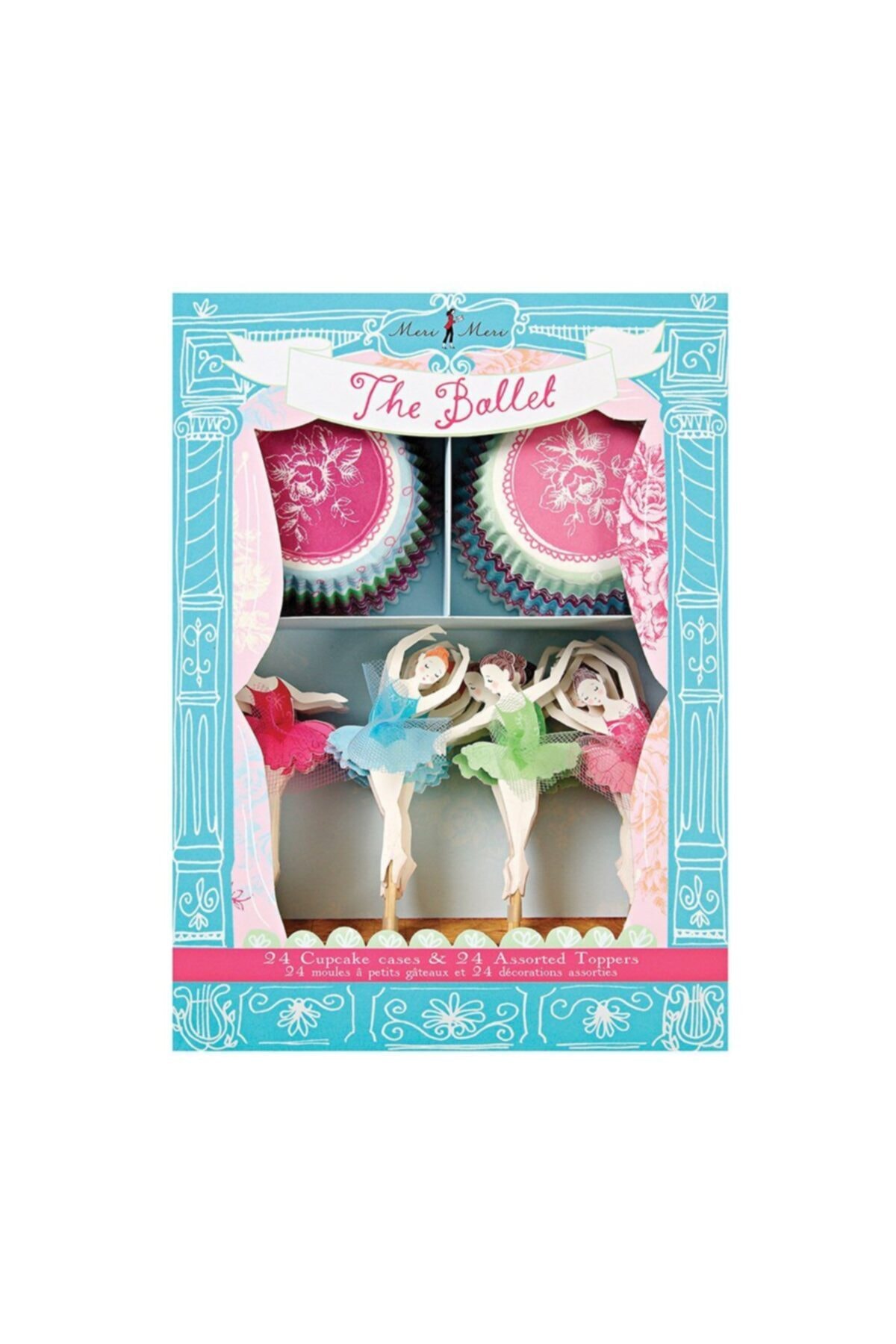 COMPANERO SHOP Balerin Cupcake Pasta Seti