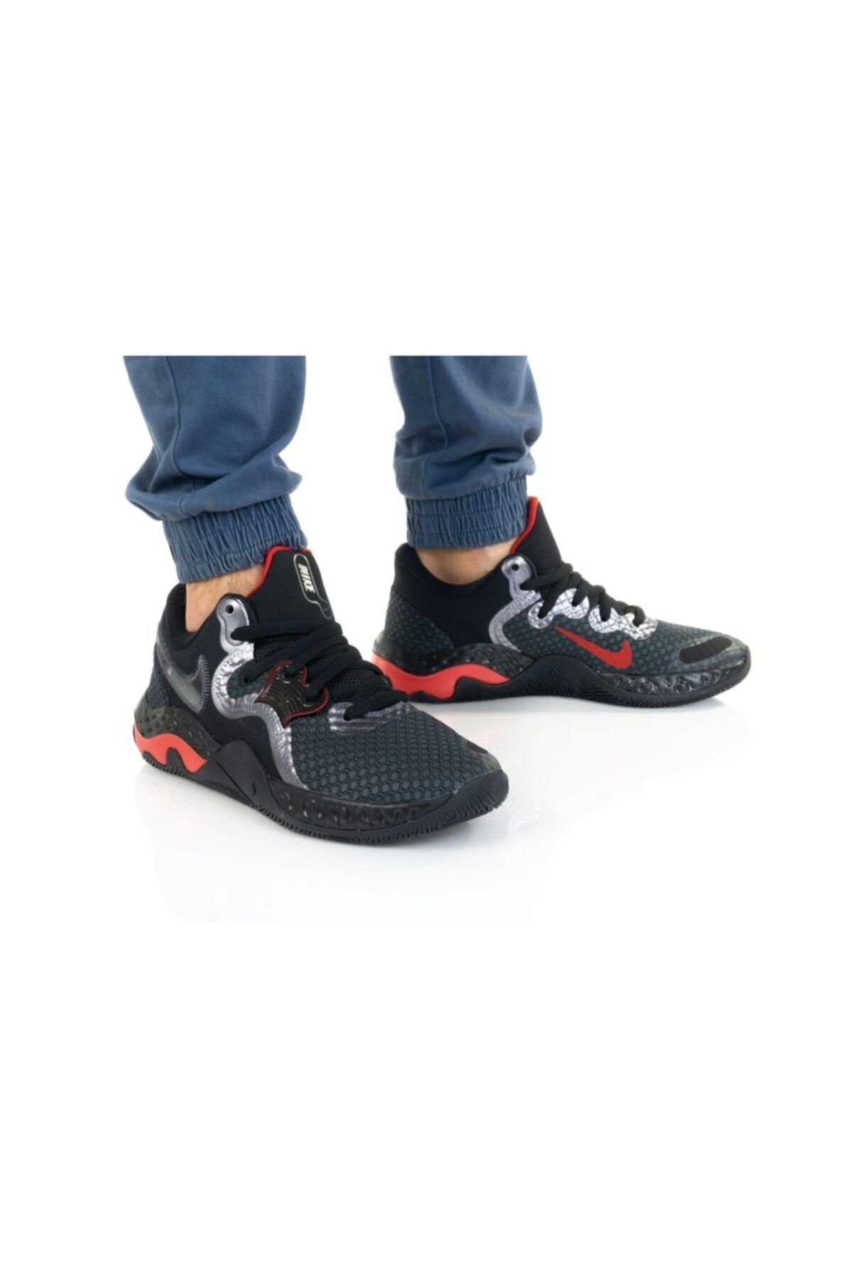 Nike Renew Elevate Iı - Erkek Siyah Bilekli Basketbol Ayakkabı - Cw3406 002