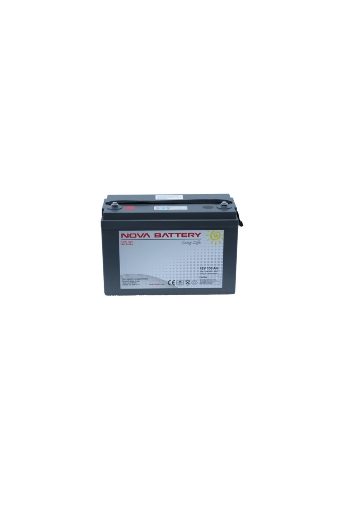 Nova Akü 12v 105 Ah Solar Jel Akü