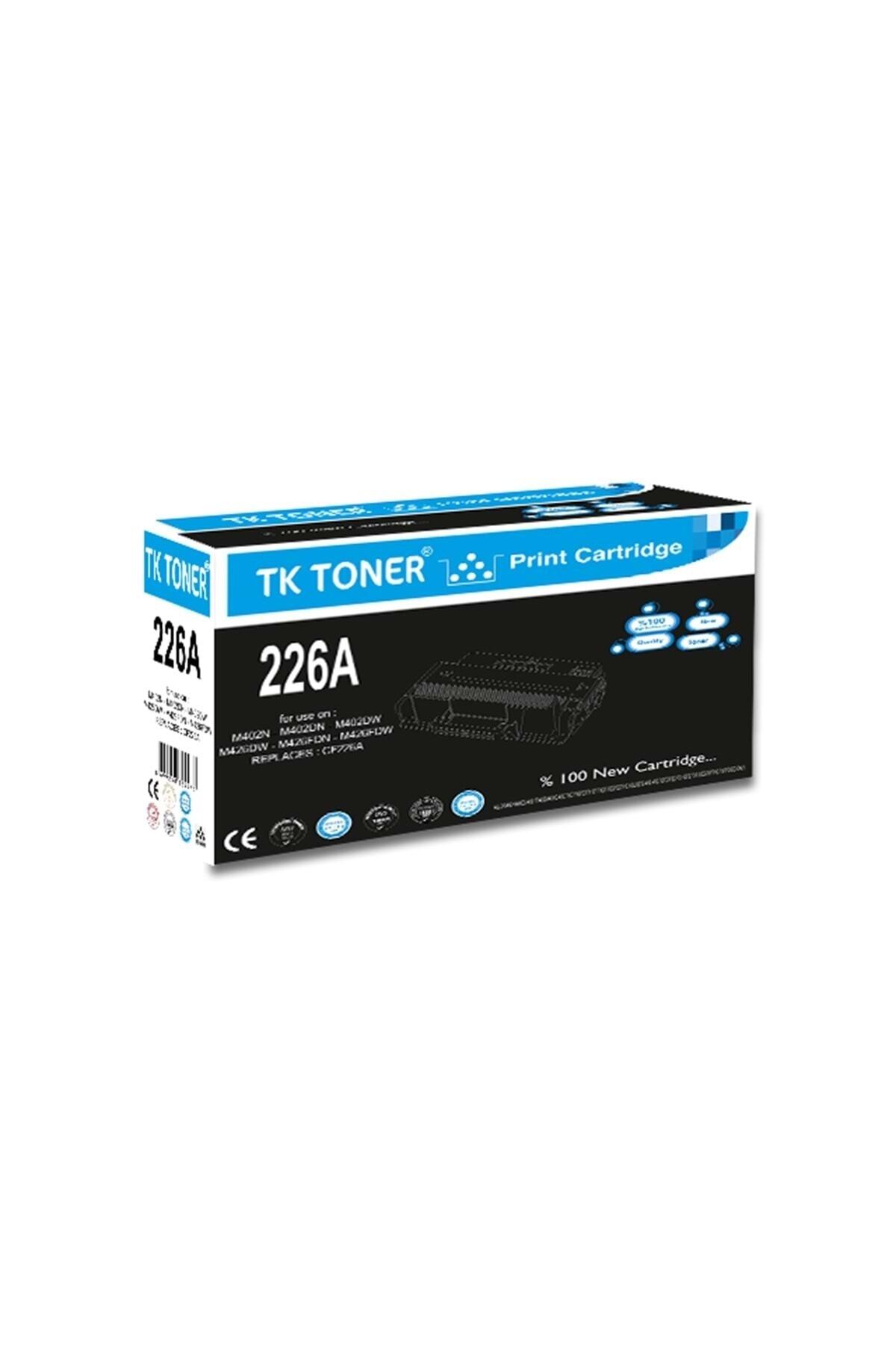 TK TONER 226a-26a-cf226a-crg052 Toner 3k