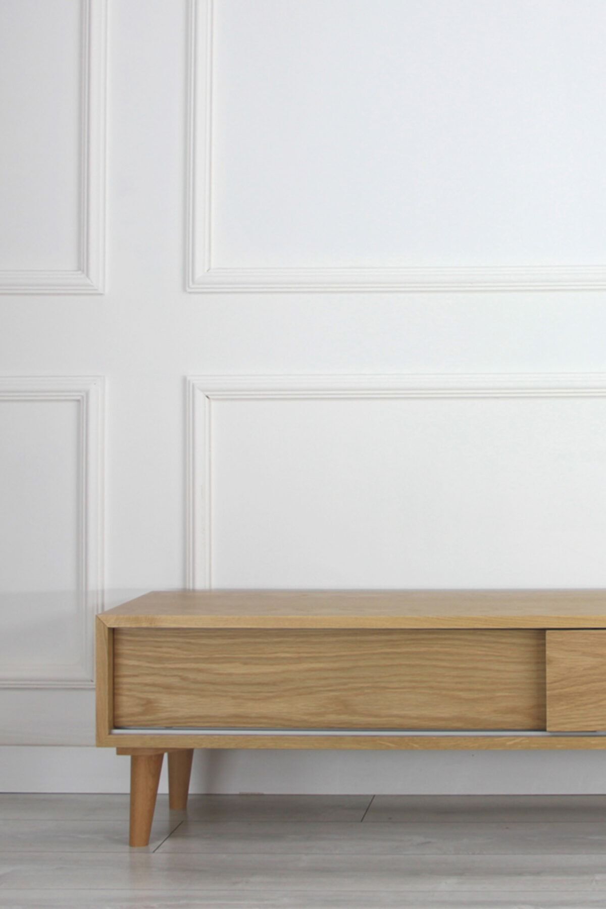 Deta Furniture Sürgü Kapaklı Tv Sehpası Sürgü Kapaklı