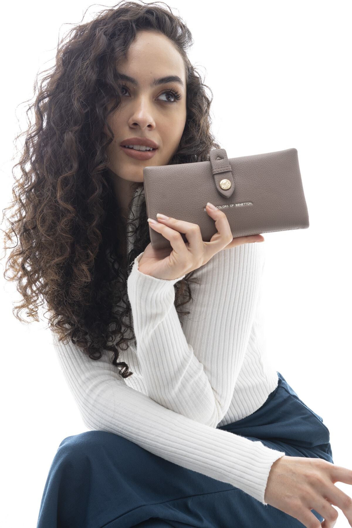 United Colors of Benetton Benetton Kadın Cüzdan Taş Bnt545