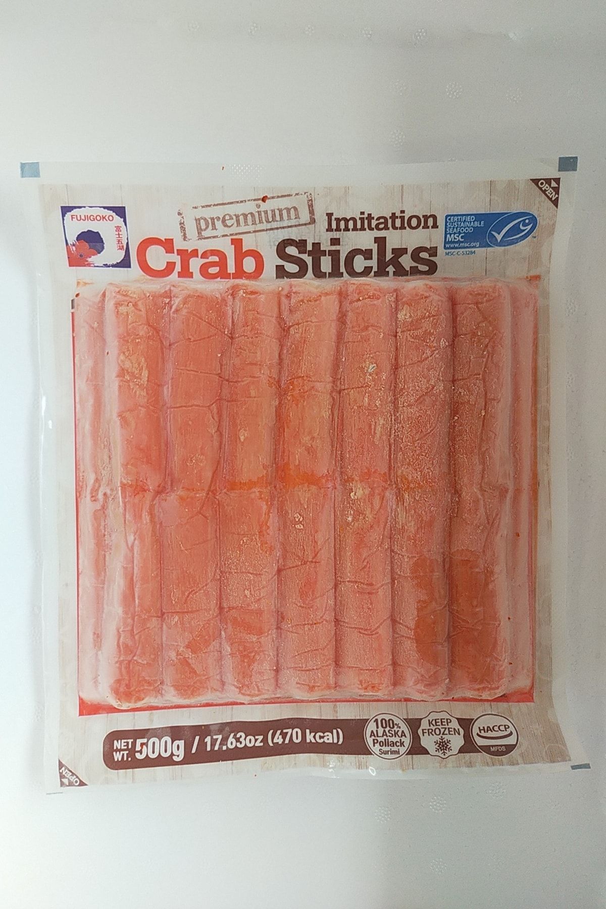 Fujigoko Dondurulmuş Yengeç Surimi Stick 500gr (premium)