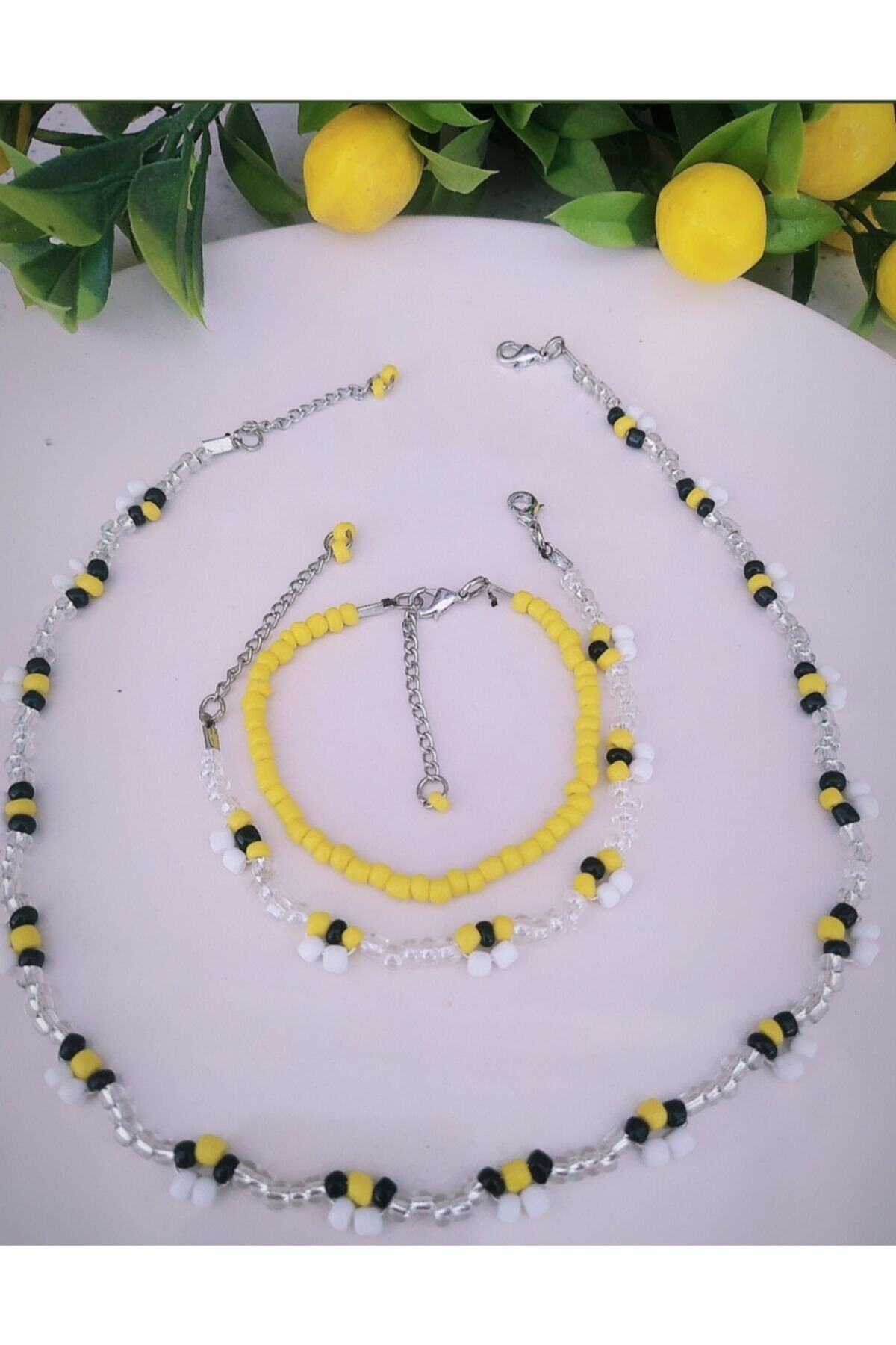EsEr Butik Arı Kolye Bileklik Seti
