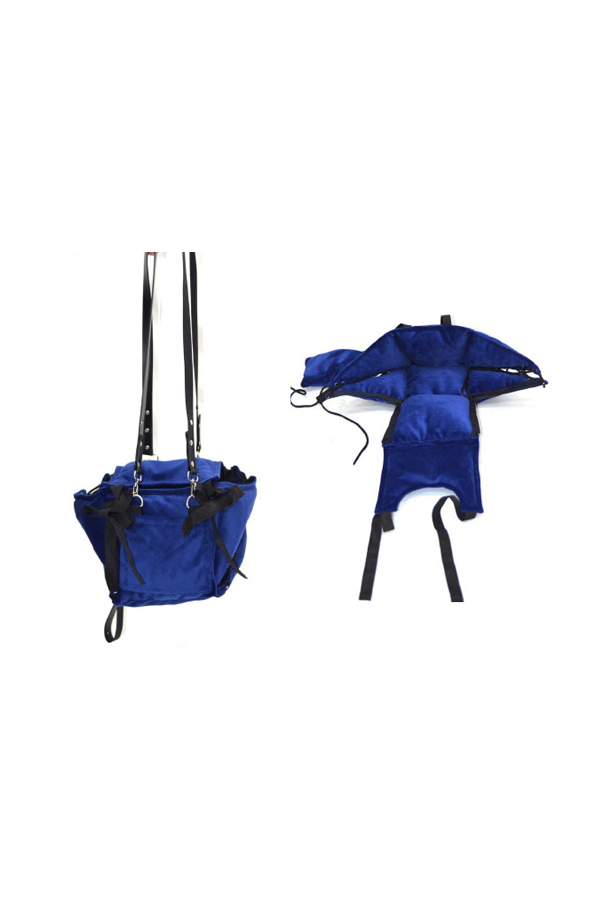 noxspaw Mavi Çok Amaçlı Kedi Köpek Taşıma Çantası