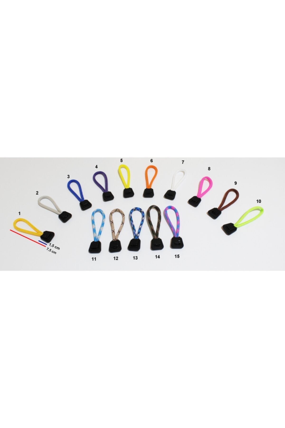 eklebunuda Paracord 550 Fermuar Çekme Aparatı Zipper Puller Zipper Pullers