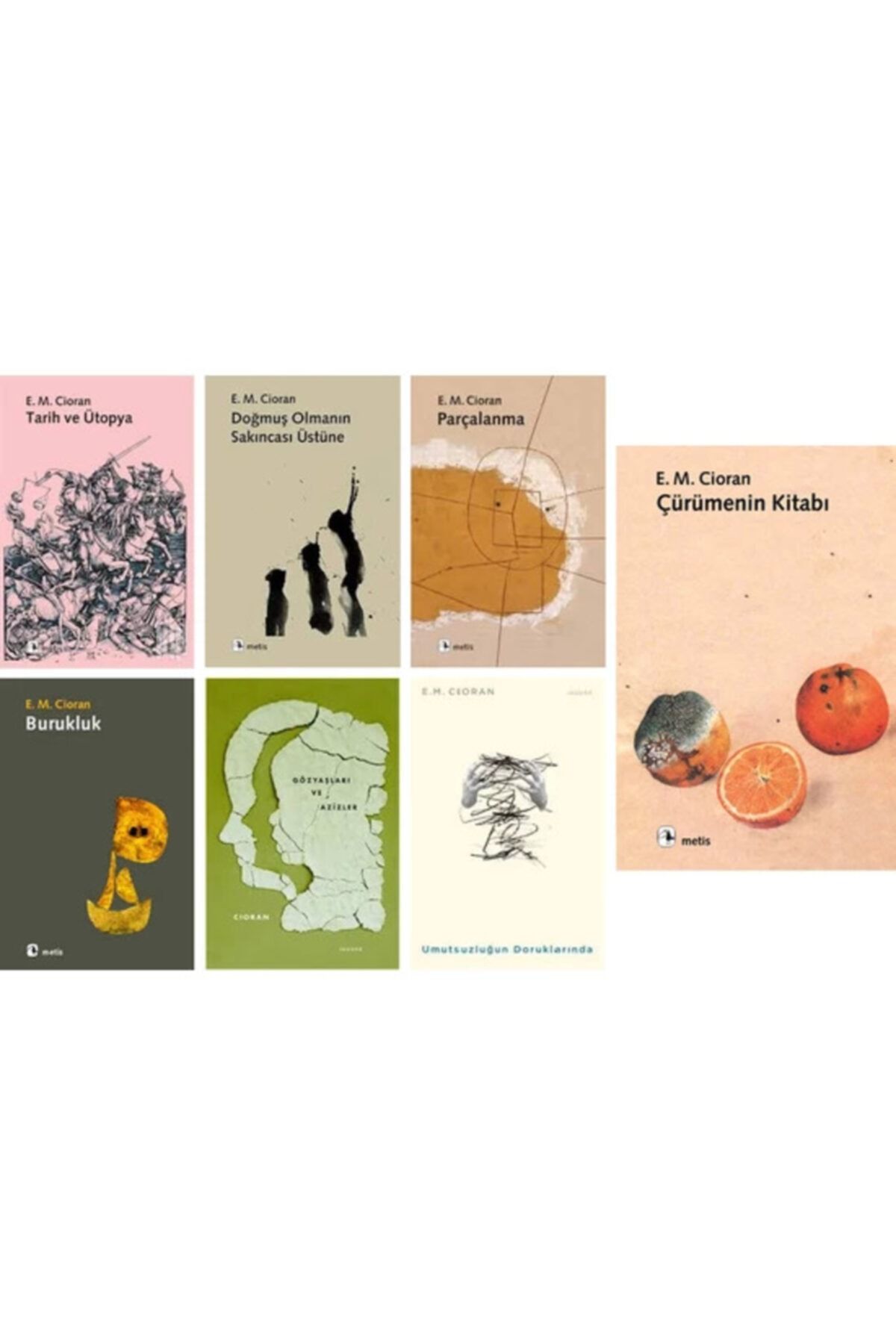 Metis Yayıncılık E. M. Cioran 7 Kitap Set